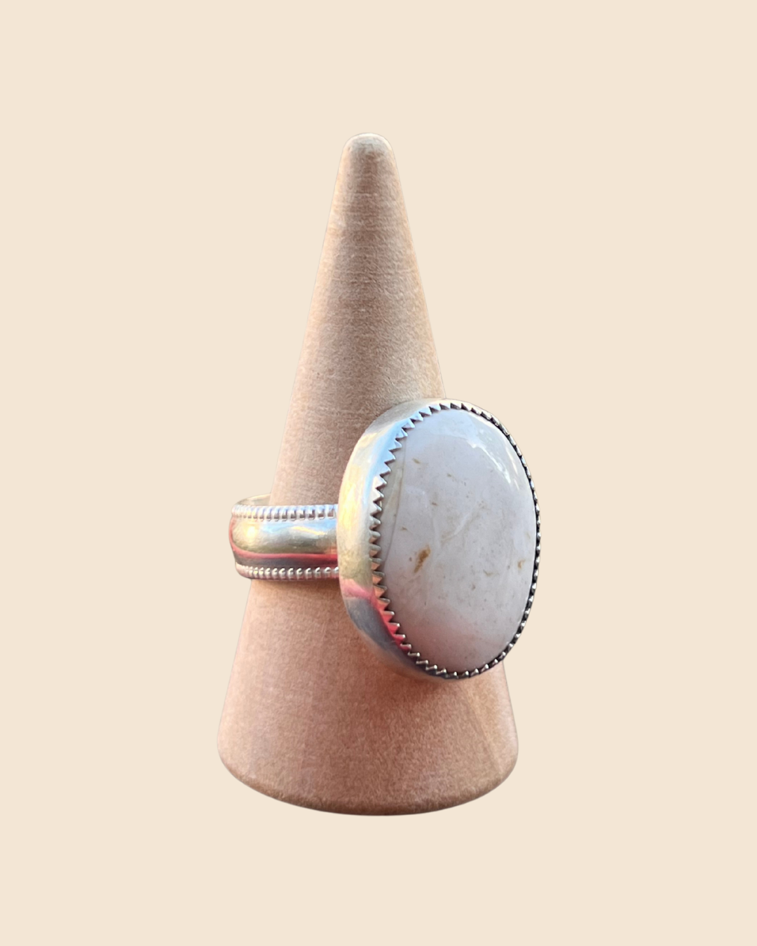 The Honey Stone Ring - Size 9.5