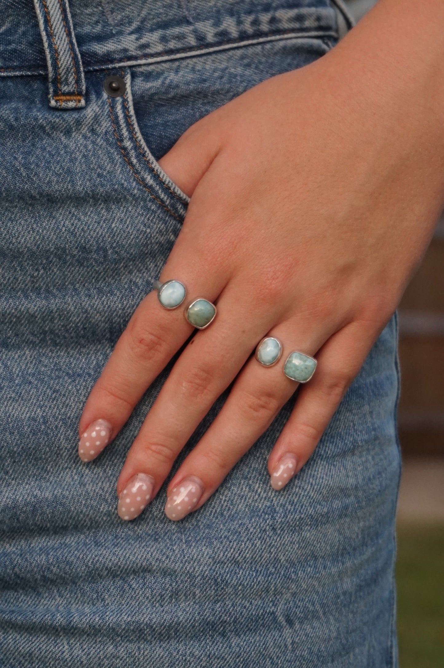 The Blue Canyon Ring - Size 6