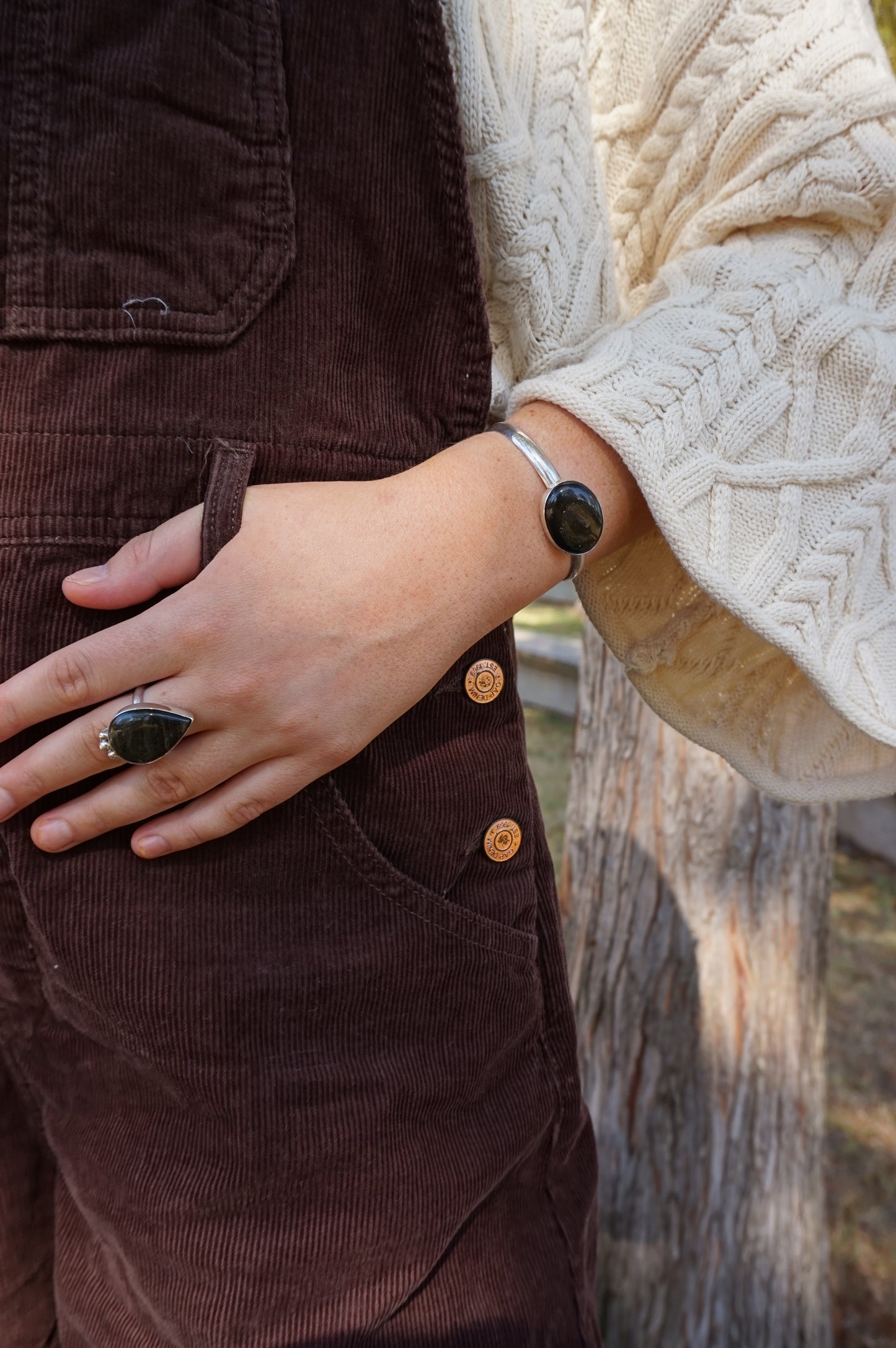 The Olive Grove Ring - Size 9